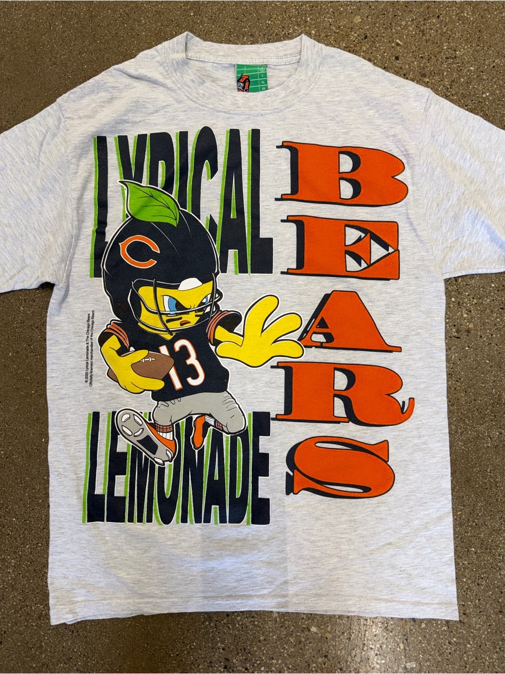 Lyrical Lemonade x Chicago Bears T Shirt NFL Tweety Bird Vintage Style Medium